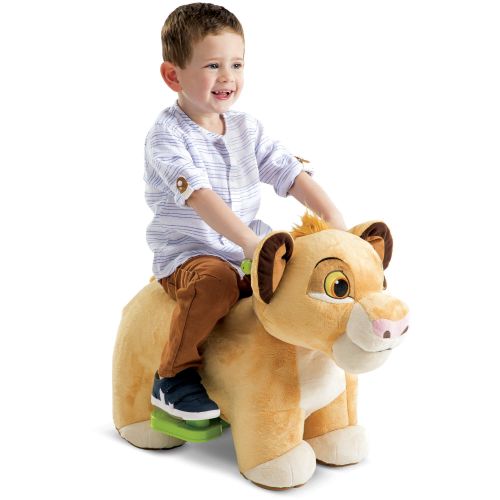  Disney Lion King Simba 6V Plush Ride-On Toy for Toddlers by Huffy