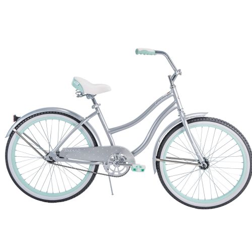  Huffy 24” Cranbrook Womens Comfort Cruiser Bike, Periwinkle Blue