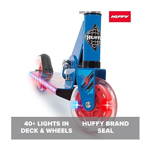  Huffy Marvel and Disney Ride On Toys for Toddlers 1-3 Boys, Tricycle for Toddlers Age 3-5, LED Light-Up Feature and More, 2 or 3 Wheel Scooters Ages 2-10, Spiderman Toy, Black Panther, Disney Cars