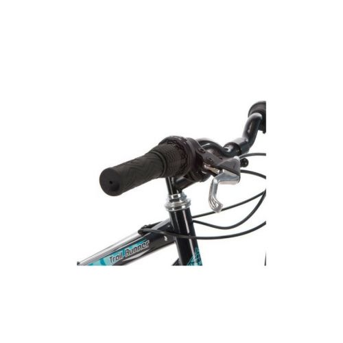  Huffy 26 Inch Womens Trail Runner Mountain Bike Dual Suspension Frame and Suspension Fork, Black