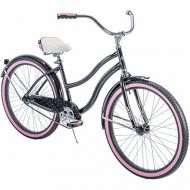 Huffy* 26 Cranbrook Womens Cruiser Bike with Perfect Fit Frame, Black
