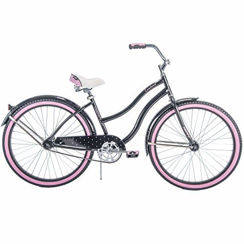  Huffy* 26 Cranbrook Womens Cruiser Bike with Perfect Fit Frame, Black