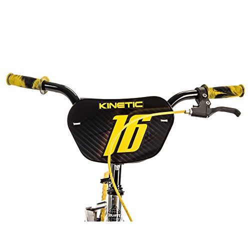  16 Huffy Kinetic Boys’ Bike, YellowBlack