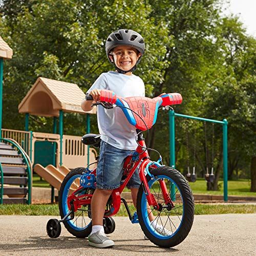  Huffy 16 & 12 Marvel Spider-Man Boys Bike wTraining Wheels