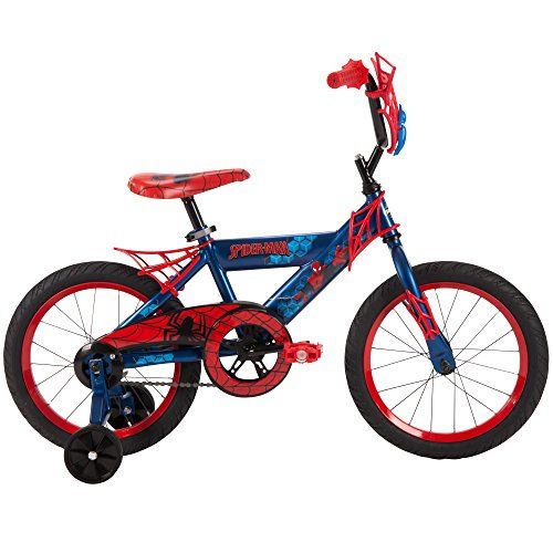  Huffy 16 & 12 Marvel Spider-Man Boys Bike wTraining Wheels