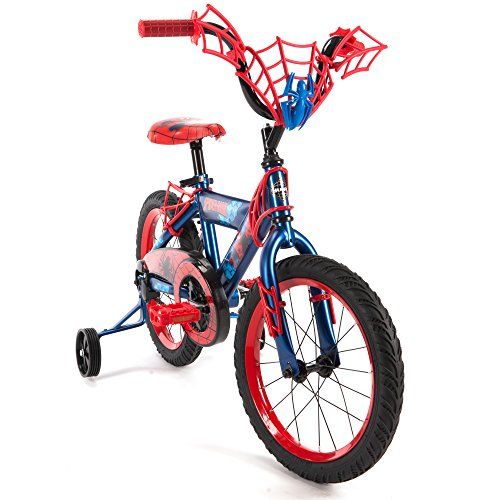  Huffy 16 & 12 Marvel Spider-Man Boys Bike wTraining Wheels