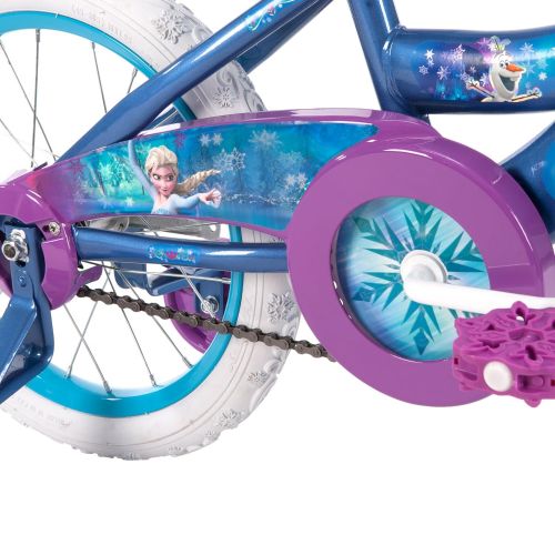  Huffy 16 Disney Frozen Girl Bike with Training Wheels BluePurple