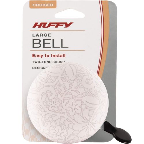  [아마존베스트]Huffy 00521BL Bike Bell, Pink/White Lace, Large