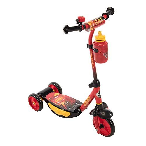  Huffy Kids Preschool Scooter for Boys Disney Pixar Cars & Toy Story, Star Wars, Marvel Spider-Man, 3 Wheel Toy