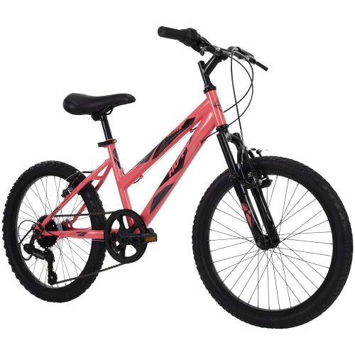  Huffy Kids Hardtail Mountain Bike for Girls, Stone Mountain 20 inch 6-Speed, Solar Flare, 20 Inch Wheels/13 Inch Frame, Model Number: 73818