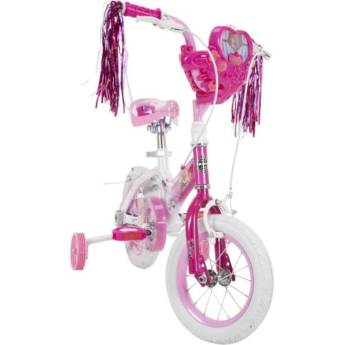  [아마존베스트]Huffy Disney Princess Kid Bike 12 inch & 16 inch, Quick Connect Assembly & Regular Assembly, Pink