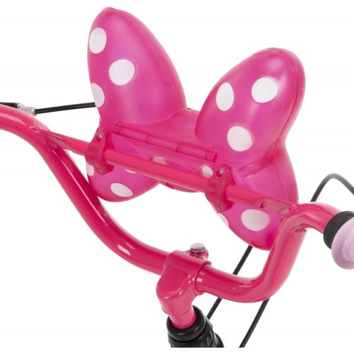  Huffy Disney Minnie Girls Bike for Kids, Training Wheels, 12 and 16