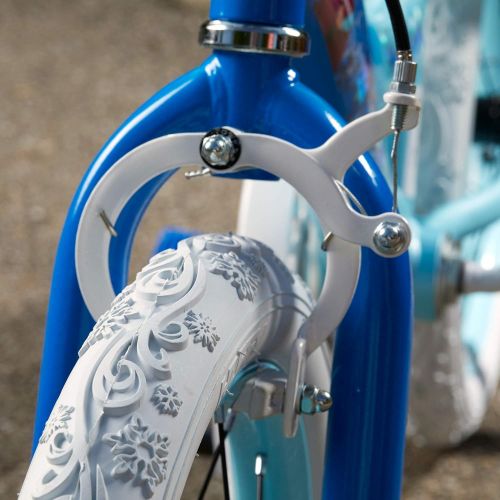  12 Disney Frozen Girls Bike by Huffy, Ice Blue