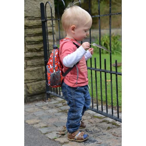  Hugger Totty Tripper Toddlers Backpack with Safety Harness (HOJOs Burgers and Fries)