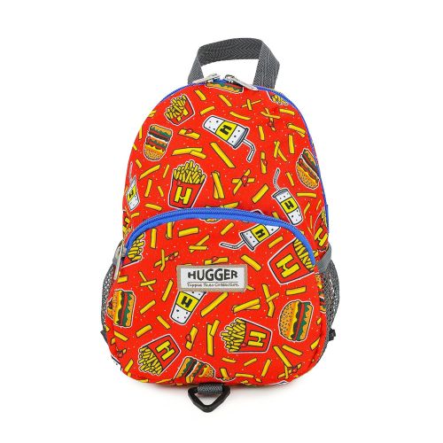  Hugger Totty Tripper Toddlers Backpack with Safety Harness (HOJOs Burgers and Fries)