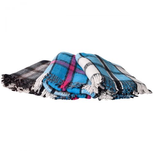  Hugger Mugger Recycled Plaid Blanket