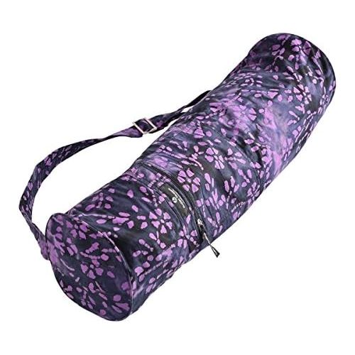  Hugger Mugger Batik Yoga Mat Bag - Night Bloom