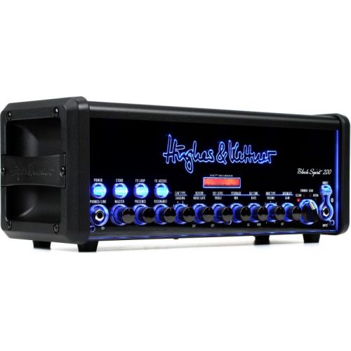  Hughes & Kettner Black Spirit 200 - 200-watt Head and Carry Bag