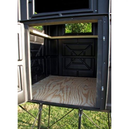  Hughes Products Hughes 4x4 Hunting Blind Hideout Box Thick Wall Panels Half Door Model 67000