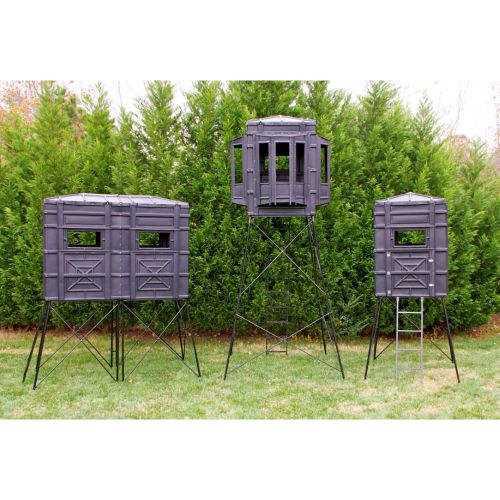  Hughes Products Hughes 4x4 Hunting Blind Hideout Box Thick Wall Panels Half Door Model 67000