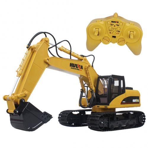  Hugine 15 Channel 2.4G Professional Remote Control Crawler Excavator