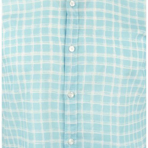  Hugo+Boss Hugo Boss Mens Slim-fit Ronn Linen/Cotton Short Sleeve Shirt