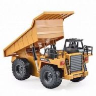 HuiNa Toys 1540 16 Channel 112RC 2.4GA Metal Dump Truck RC Charging Excavator