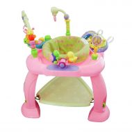 Huile Baby Activity Learning Center Baby Stationary Jumper Bounce Seat Pink