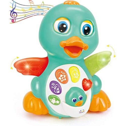  Huile Musical Light Up Dancing Duck- Amazon Exclusive - Infant, Baby and Toddler Musical and Educational Toy for Boys and Girls