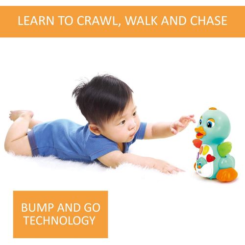  Huile Musical Light Up Dancing Duck- Amazon Exclusive - Infant, Baby and Toddler Musical and Educational Toy for Boys and Girls