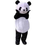 Huiyankej Panda Mascot Costume Panda Costume Adult Halloween Fancy Dress