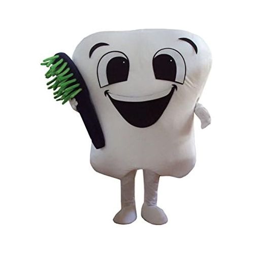  Huiyankej Tooth Mascot Costume Tooth Costume