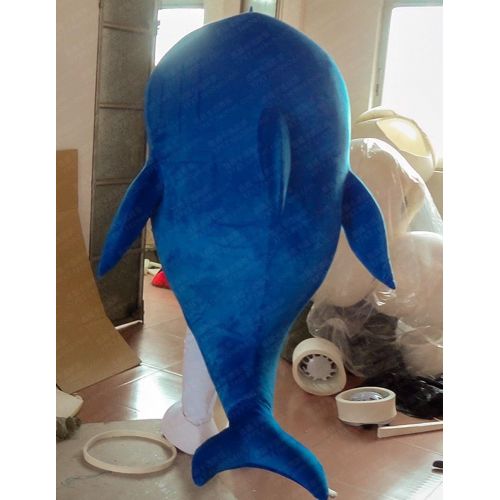  Huiyankej Dolphin Whale Mascot Costume Dolphin Costume Adult Fancy Dress
