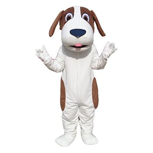 Huiyankej Dog Mascot Costume Bog Costume Adult Halloween Fancy Dress