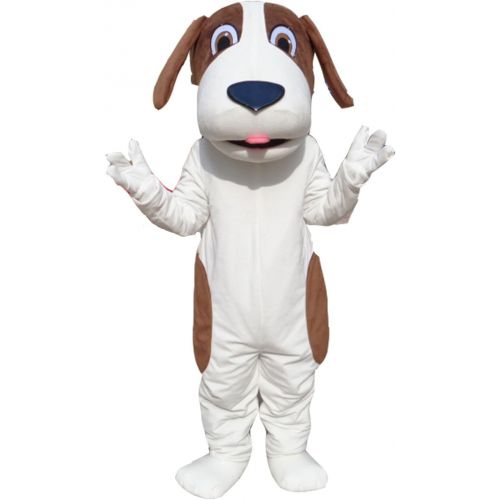  Huiyankej Dog Mascot Costume Bog Costume Adult Halloween Fancy Dress