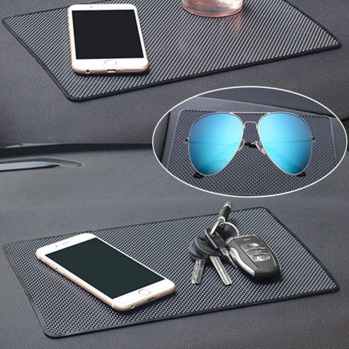  [아마존베스트]Hulless 10.6 x 5.9 inch Super Sticky Car Dashboard Anti Slip Mat Magic Anti Slip Mat Car Dashboard Sticky Pad Adhesive Mat for Cell Phone, CD, Electronic Devices, Keys, Sunglasses,