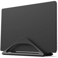 [아마존베스트]HumanCentric Vertical Laptop Stand for Desks (Matte Black) | Adjustable Holder to Dock Apple MacBook, MacBook Pro, and Other Laptops to Organize Work & Home Office