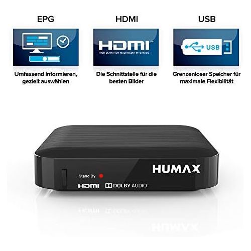  Humax Digital Digital Cable HD Nano Cable Receiver Black
