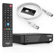 Humax Digital Humax HD Nano Eco Satellite Receiver Set with Satellite Cable Digital, DVB S, Black