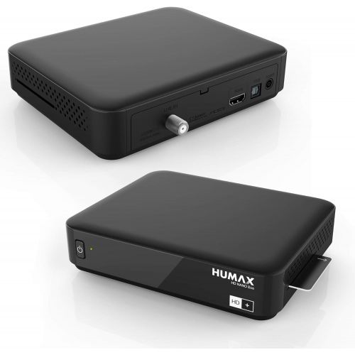  Humax Digital Humax HD Nano Eco Satellite Receiver Set with Satellite Cable Digital, DVB S, Black