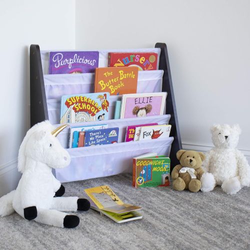 튜터 [아마존베스트]Tot Tutors Kids Book Rack Storage Bookshelf, Espresso/White (Espresso Collection)