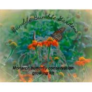 HumbleBumbleGardens Monarch Butterfly Conservation Waystation Seed Starter Growing Kit