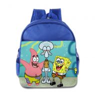 Humjerry Toddler Kids Spongebob Squarepants School Backpack Cool Children School Bags