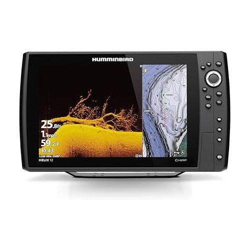  Humminbird 411440-1 HELIX 12 CHIRP MEGA DI+ GPS G4N