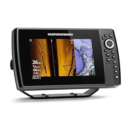  Humminbird 411350-1CHO Helix 8 Chirp MEGA SI+ GPS G4N CHO (Control Head Only) Fish Finder