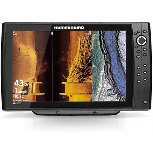  Humminbird 411320-1 Helix 15 Chirp MEGA SI+ GPS G4N