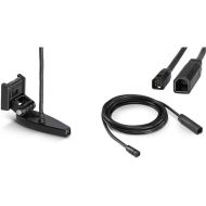 Humminbird 710226-1 XNT 9 DI (Down Imaging) T DualBeam Transom Mount Transducer and Humminbird 720096-1 EC M10, Black Extension Cable Bundle