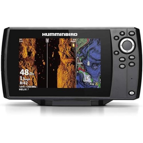  Humminbird 410950-1 HELIX 7 CHIRP MSI (MEGA Side Imaging) GPS G3 Fish Finder