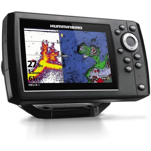  Humminbird 410210-1 HELIX 5 CHIRP GPS G2 Fish finder , Black