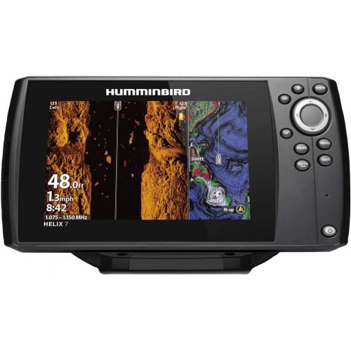  Humminbird 410950-1NAV HELIX 7 CHIRP MSI (MEGA Side Imaging) GPS G3 NAV Fish Finder